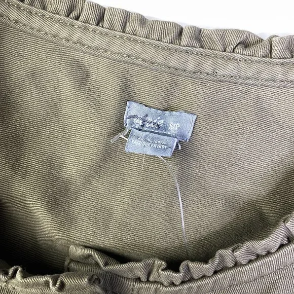 Aerie Olive Softest Utility One Piece Jumpsuit NEW - Picture 4 of 5